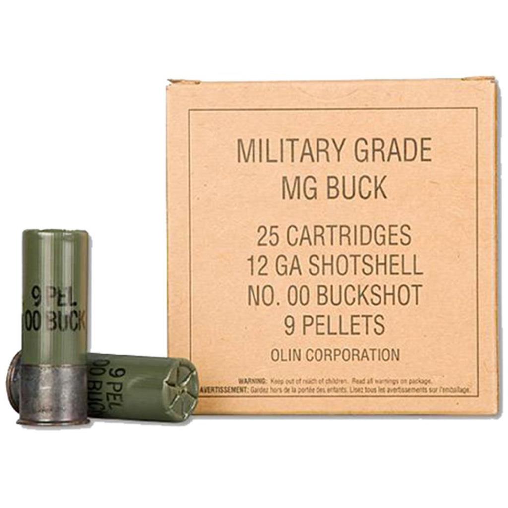 chester Military Grade Buffered Buckshot Value Pack Defense//Hunting 00 Buck 12 Gauge 1-1/8 Oz 2.75 In Ammo