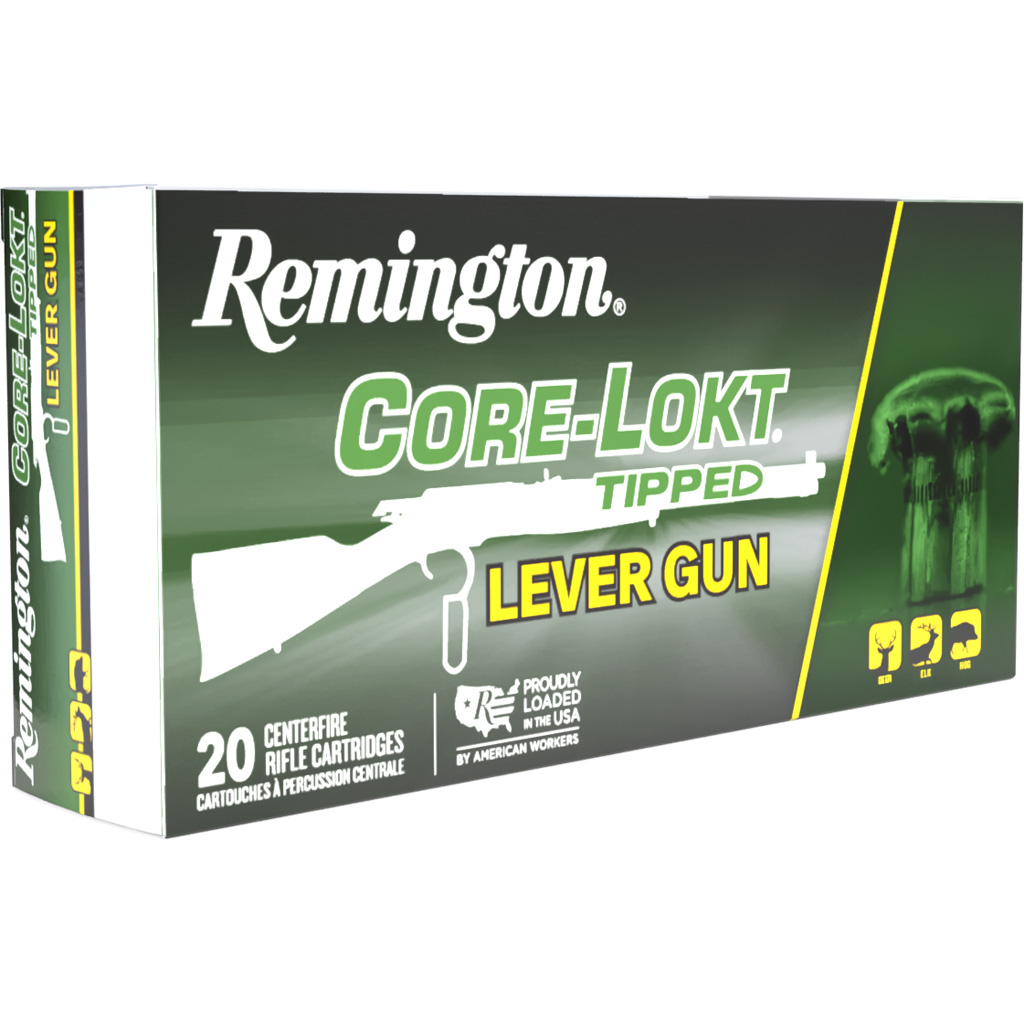 ington CORE-LOKT TIPPED LEVER GUN .30-30 Winchester 150 Gr PolyTip Ammo