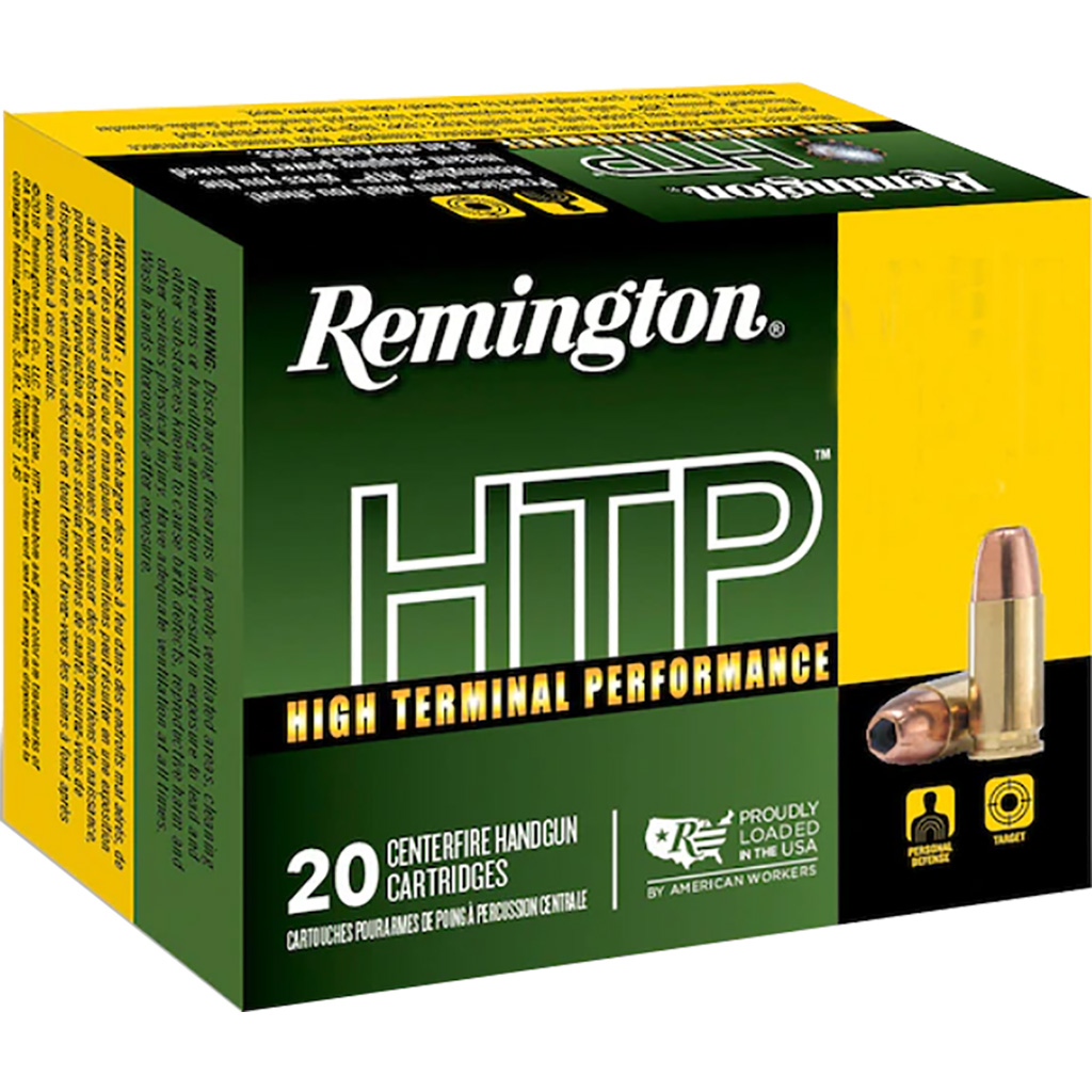 ington 22293 HTP Semi Jacketed Hollow Point 110 Grain .38 Special 950 Fps Ammo