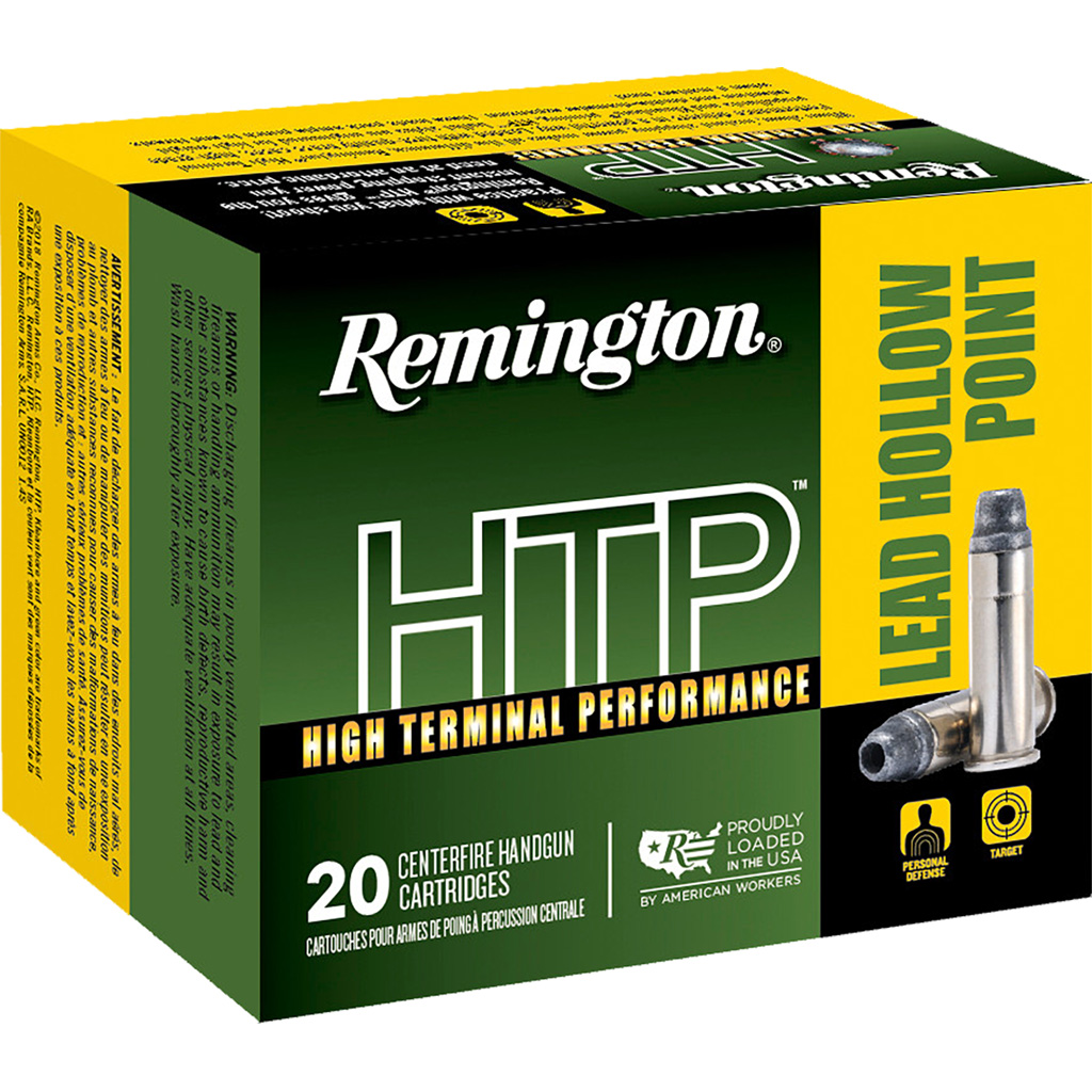 Remington 22297 HTP 158 Grain .38 Special 890 Fps ington 22297 HTP 158 Grain .38 Special 890 Fps Ammo
