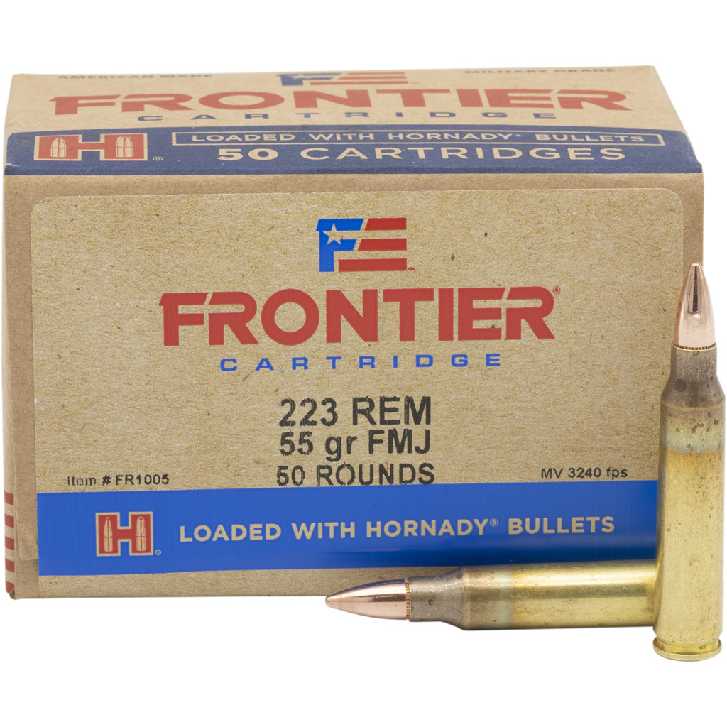 nady Frontier Rifle 223 Rem. 55 Gr. FMJ 50 Rd. Ammo