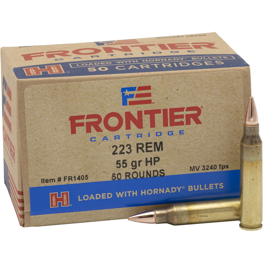 nady Frontier Rifle 223 Rem. 55 Gr. Hollow Point Match 50 Rd. Ammo
