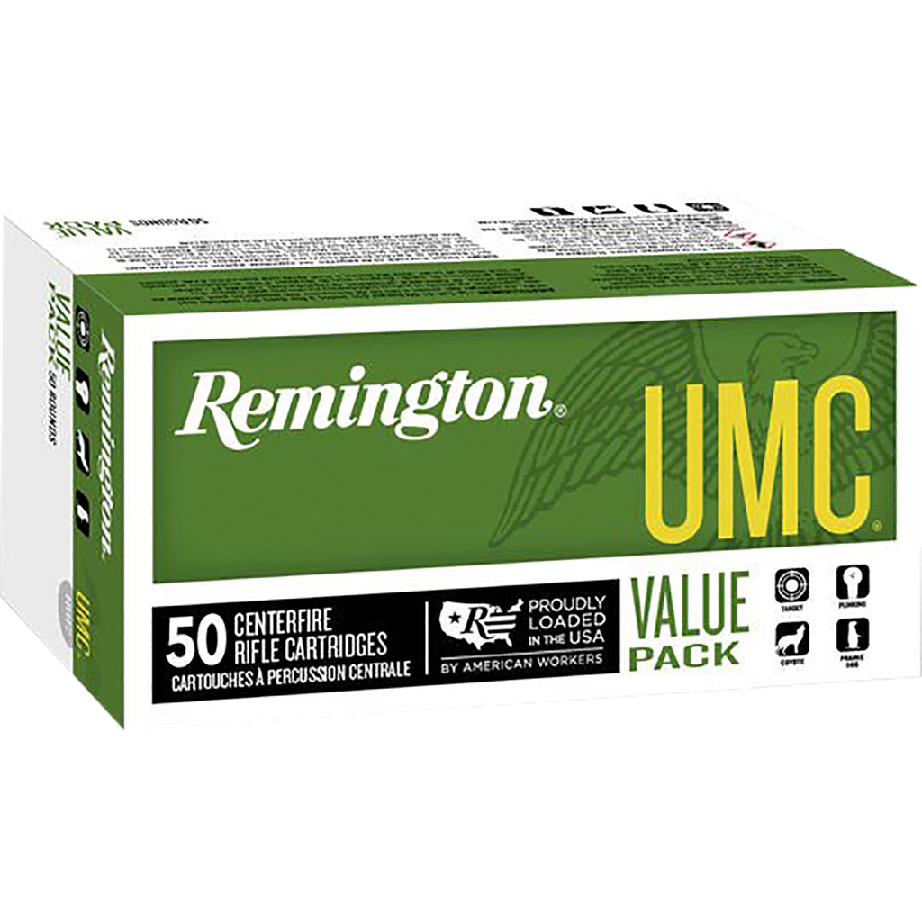 ington 24026 UMC Value Pack Open Tip Flat Base 220 Grain .300 AAC Blackout 940 Fps Ammo