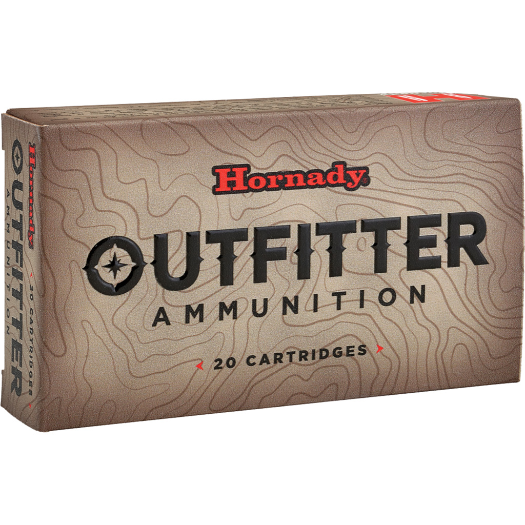 Hornady Outfitter Rifle Ammo 375 Ruger 250 Gr. CX OTF 20 Rd. nady Outfitter Rifle 375 Ruger 250 Gr. CX OTF 20 Rd. Ammo