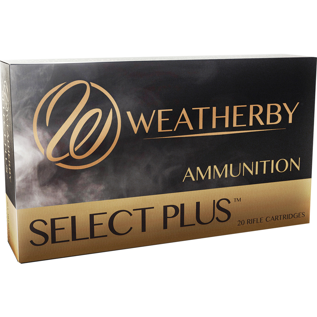 Weatherby Select Plus Rifle Ammo 340 WBY 250 gr  Hornady Interbond 20 rd  2685 FPS