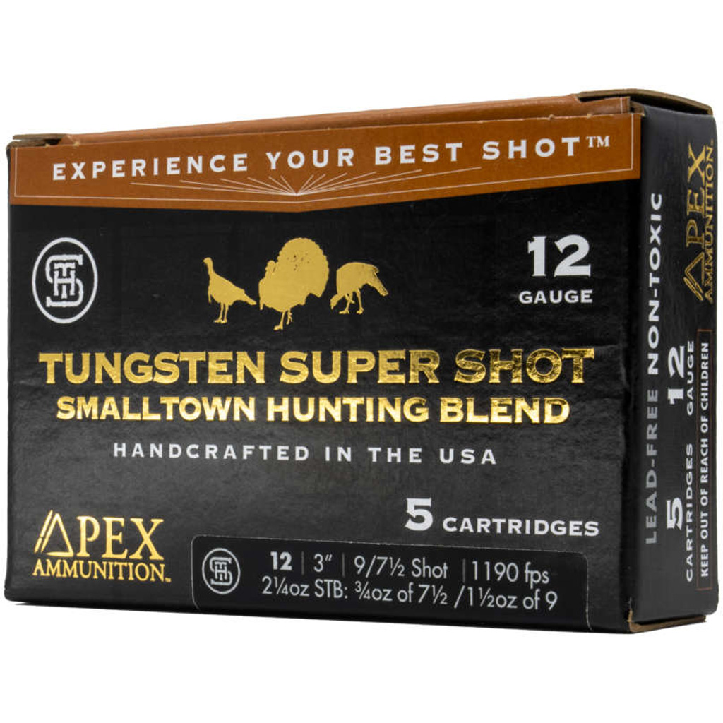 x Turkey TSS Smalltown Hunting Blend 12 Ga. 3 In. 7.5/9 Shot 5 Rd Ammo